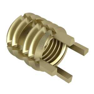 1/2-13 Solid Wall Insert w/ Internal Thread Lock, Alloy Steel, Cadmium, Lightweight, Key Locked, 5/8" L