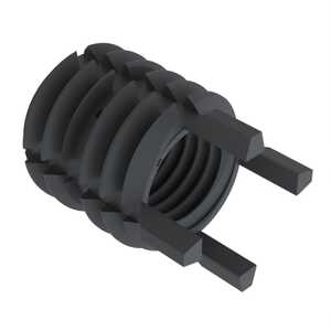 1/2-13 Solid Wall Insert w/ Internal Thread Lock, Alloy Steel, Dry Flim Lubricant, Lightweight, Key Locked, 5/8" L