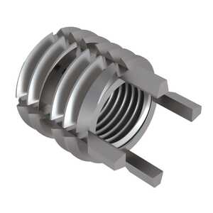 1-12 Solid Wall Insert w/ Internal Thread Lock, Stainless Steel, Heavy Duty, Key Locked, 1-1/2" L