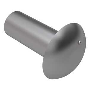 Universal Head Solid Rivet, .062" Mounting Hole Dia., 1/2" L, A286 Stainless Steel, Passivated