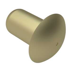 Universal Head Solid Rivet, .141" Mounting Hole Dia., 3/8" L, Aluminum Alloy 2117-T4, Chem Film Gold