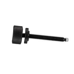 Vlier Delrin Swivel Pad Torque Thumb Screw, 1/4"-20 Thread