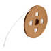 Brady 3" Core PermaSleeve HX Heat Shrink Wire Marking Sleeves, .125" Dia x 360' L, White
