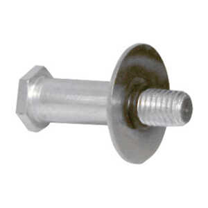Southco Striker Bolt, Steel, Zinc Plate, Bright Chromate