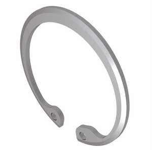 Rotor Clip Internal Beveled Housing Ring, 1.562" Housing Dia, Steel