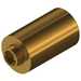 Lyn-Tron 1" Round Super Torq Brass Swage Standoff, 1.105" L, .105" Shank L, 6-32