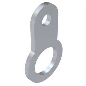 Seastrom Solder Terminal Lug, .340" L, Brass, Cadmium Type I