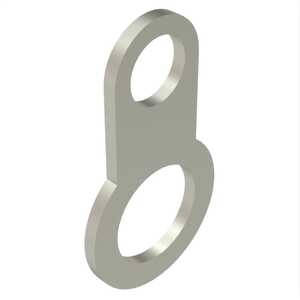 Seastrom Solder Terminal Lug, .900" L, Brass, Nickel