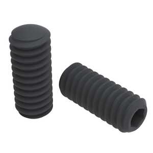 1/2"-20 X 1/2" Long, Oval Point, Socket Set Screw. Hex Drive, Alloy Steel, Cadmium. MS51982-69
