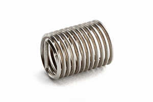 Spiralock, Tanged, Wire Insert,8-32 Thread Size, 1.5D, Bulk Packaging