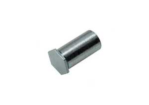Unicorp Self-Clinching Blind Threaded Standoff, 10-32 x 1"L, Steel, Zinc