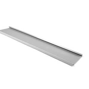 HellermannTyton Wiring Duct Cover for 0.75" Duct, 6 ft Sticks, PVC, Gray, 30 ft/box, 120ft/ctn