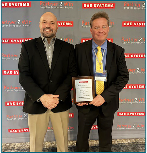 BAE awards Silver Level Status to Hardware Specialty